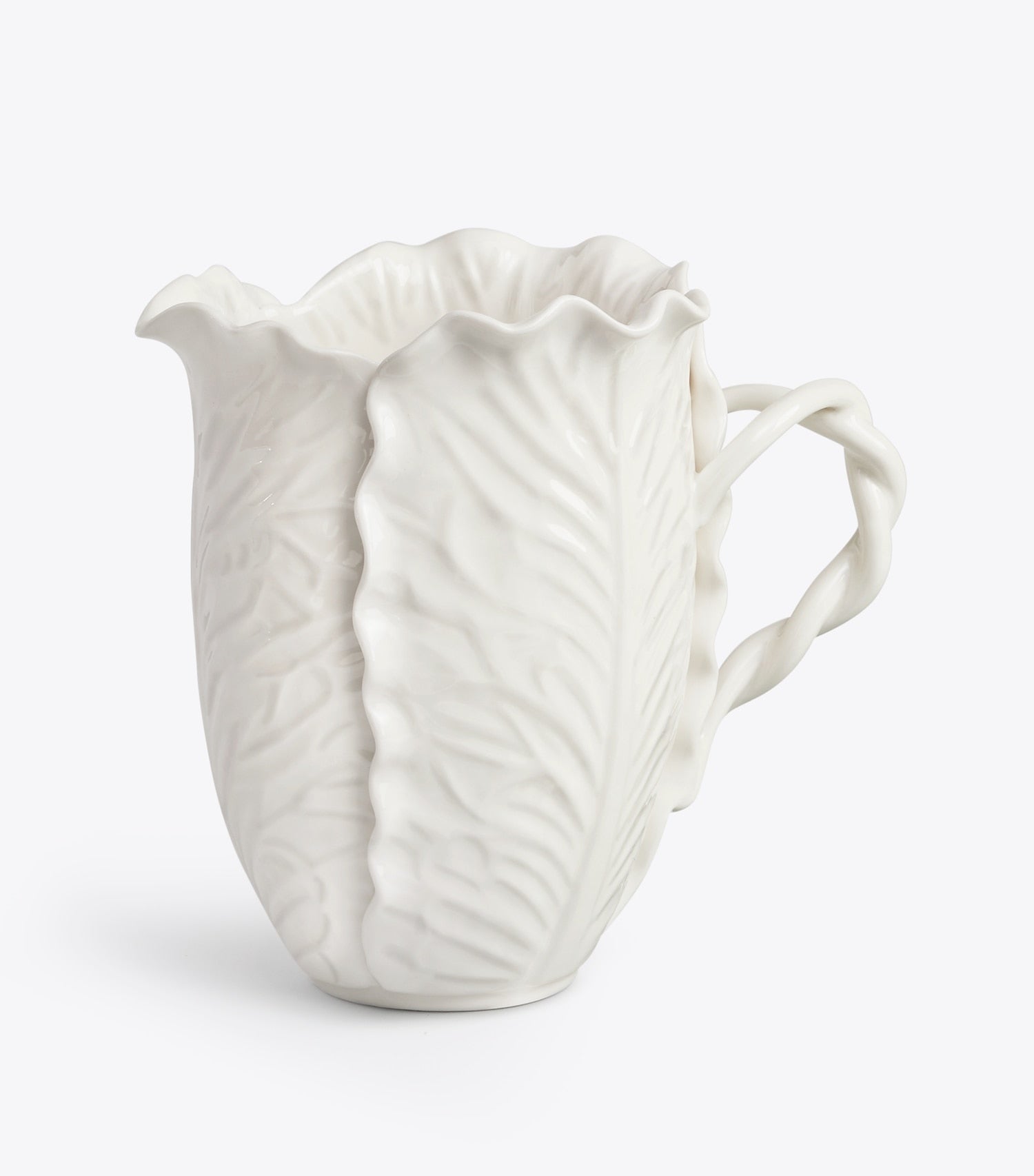 Tory Burch Lettuce Ware Pitcher - White