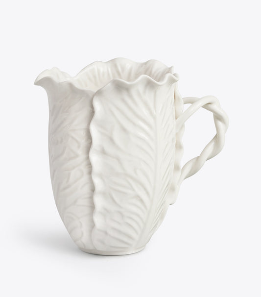 Tory Burch Lettuce Ware Pitcher - White