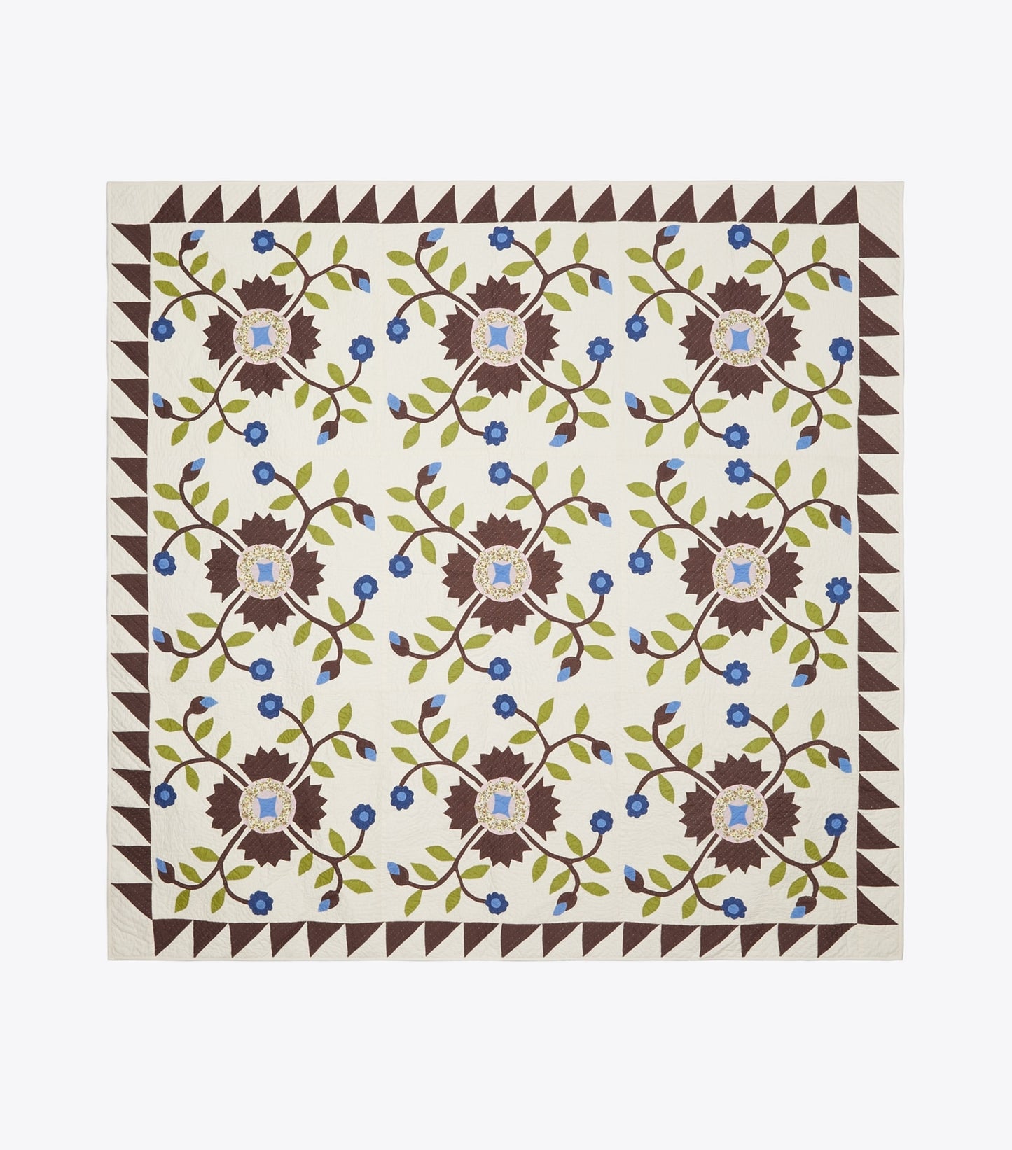 Tory Burch King’s Leap Quilt - Chocolate