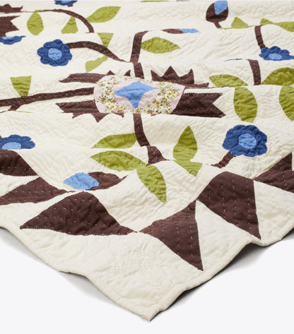 Tory Burch King’s Leap Quilt - Chocolate