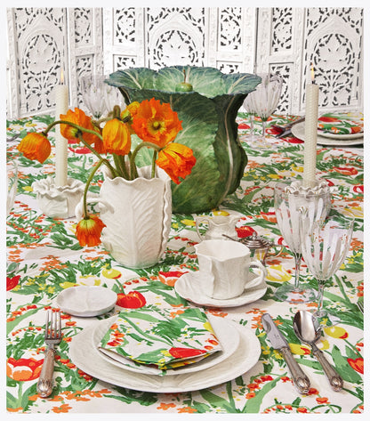 Tory Burch Lettuce Ware Cup & Saucer, Set of 2 - White