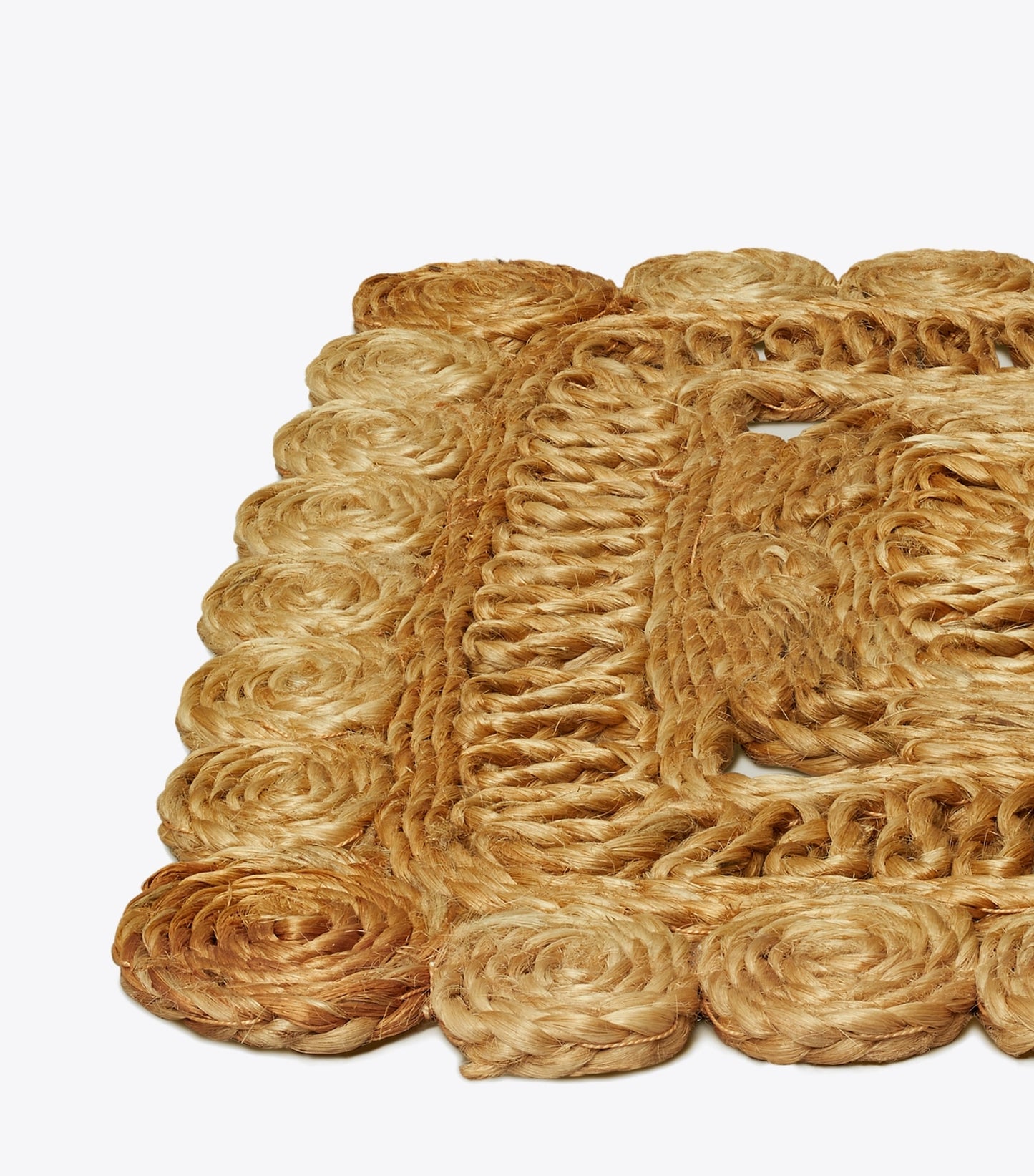Tory Burch Rectangle Jute Placemat, Set of 4 - Natural