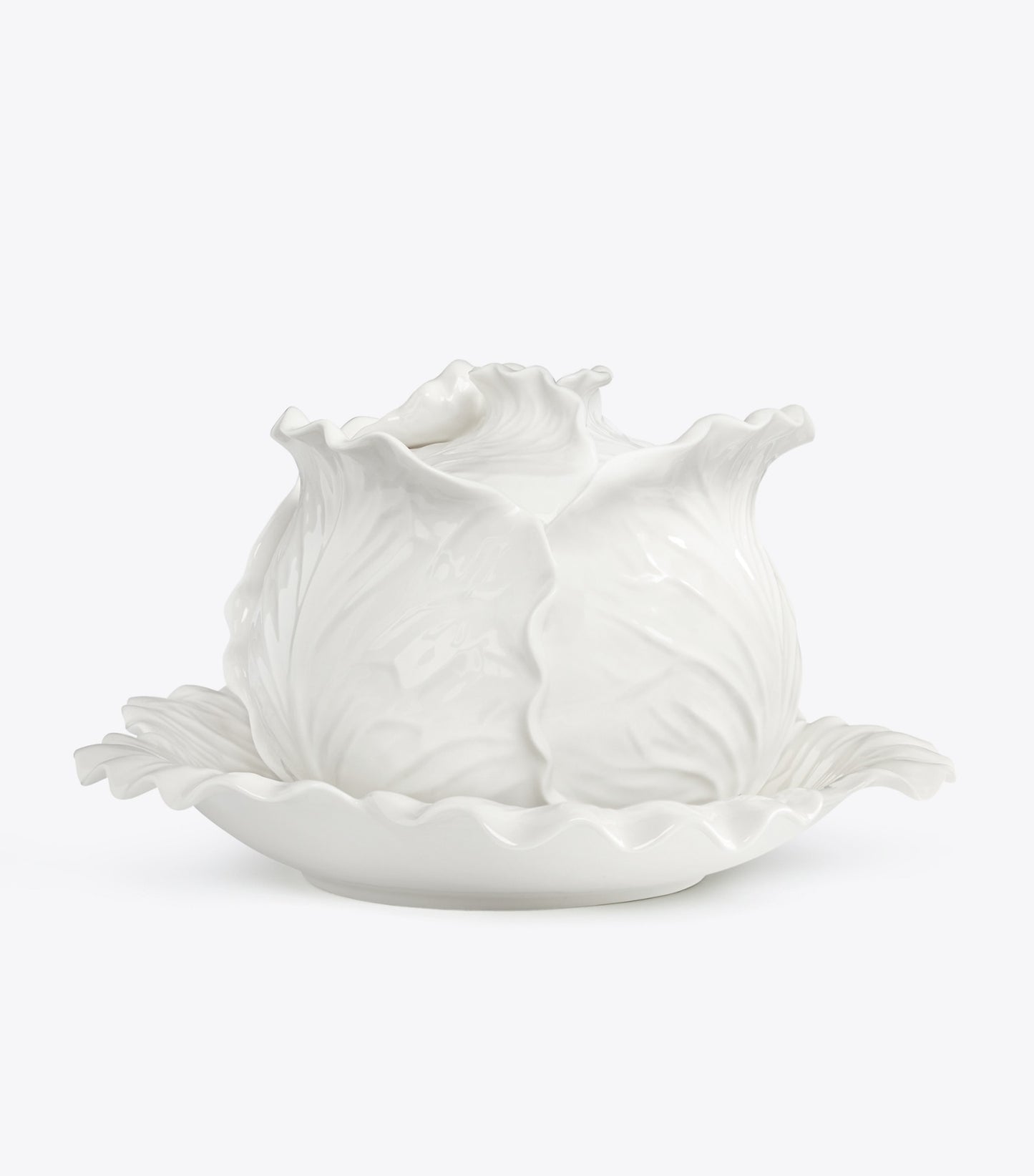 Tory Burch Lettuce Ware Tureen - White