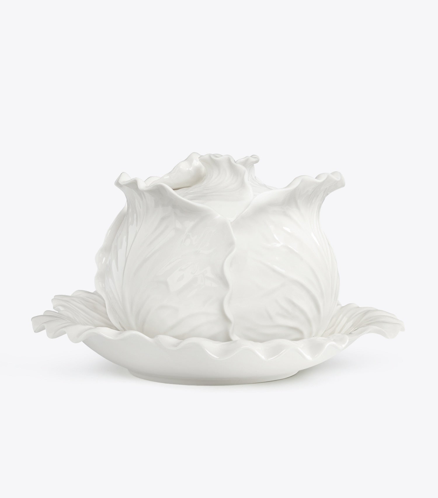 Tory Burch Lettuce Ware Tureen - White