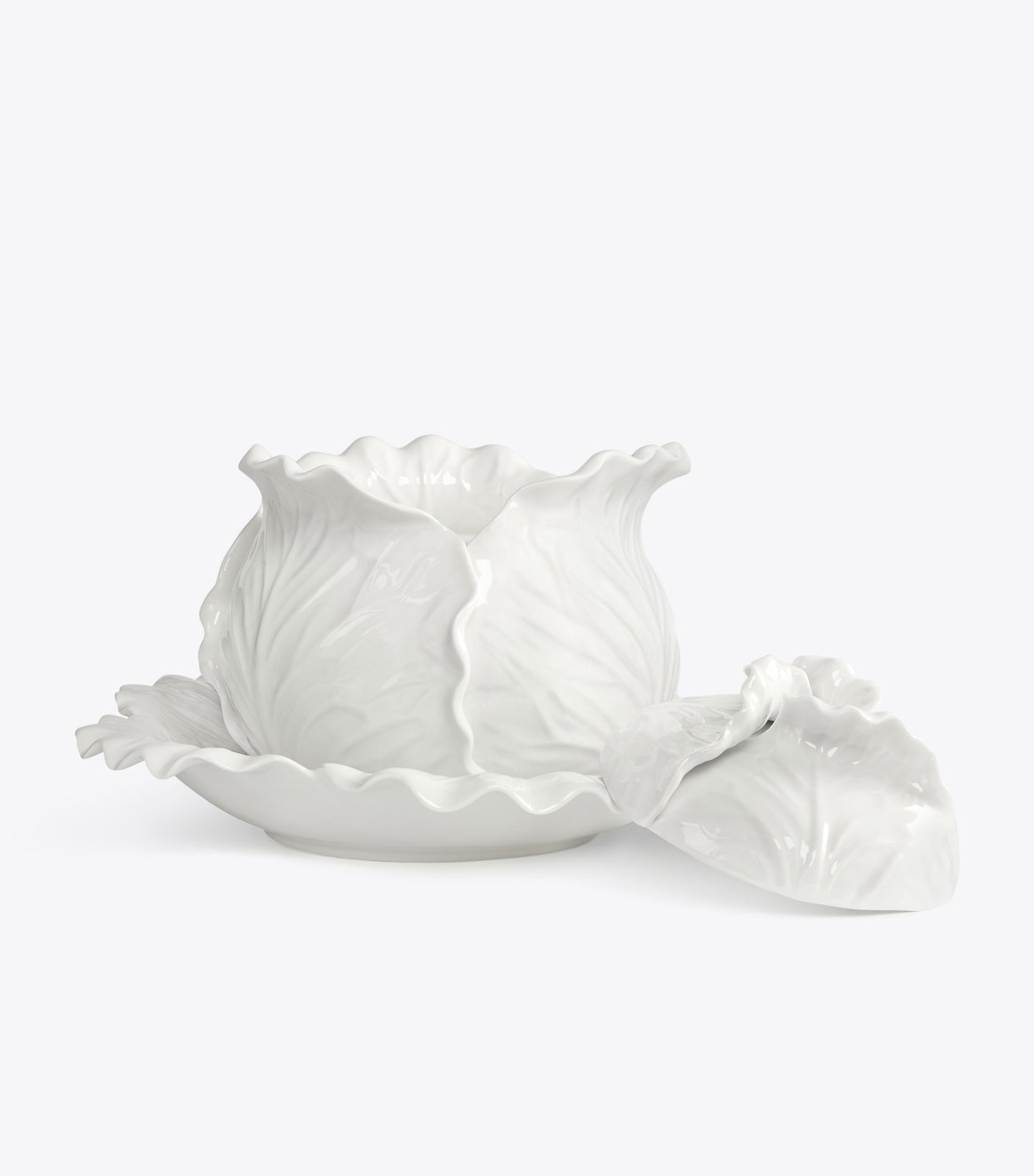 Tory Burch Lettuce Ware Tureen - White