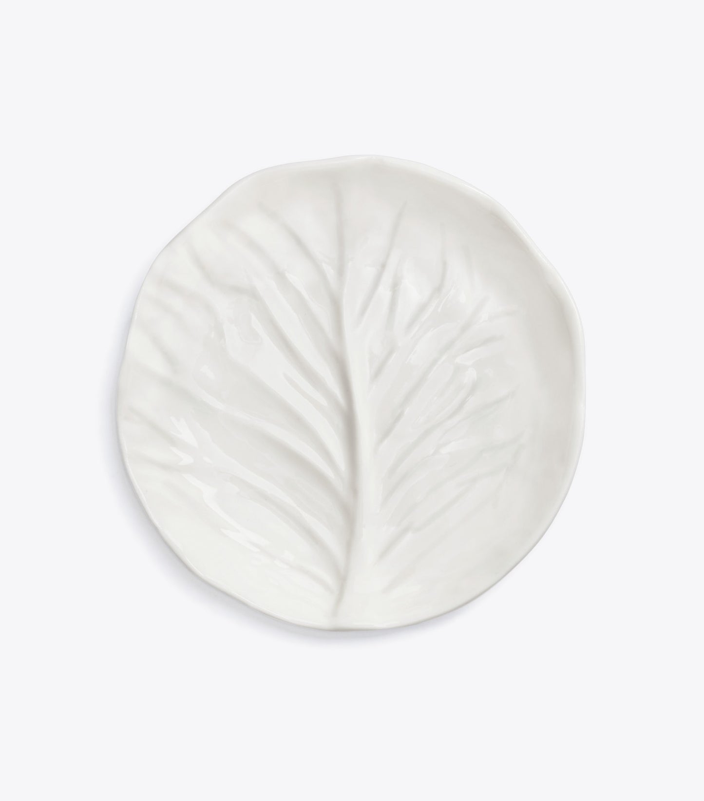 Tory Burch Lettuce Ware Canapé Plate, Set of 4 - White