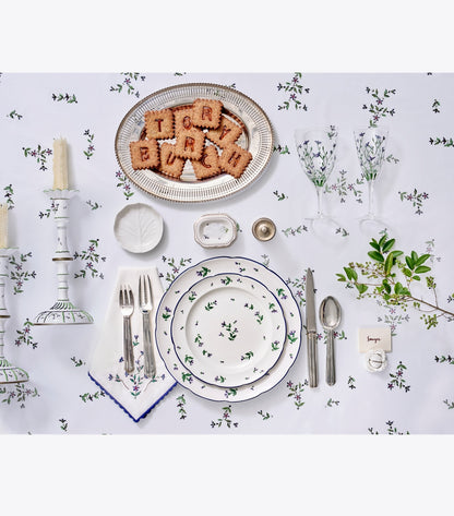 Tory Burch Lettuce Ware Canapé Plate, Set of 4 - White
