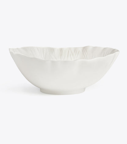 Tory Burch Lettuce Ware Serving Bowl - White