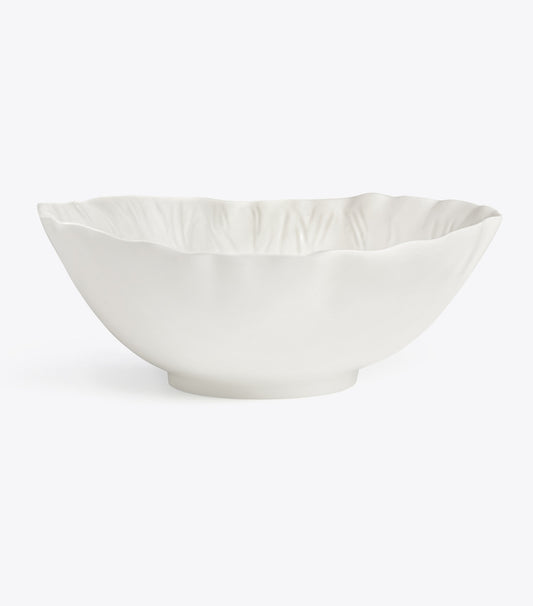 Tory Burch Lettuce Ware Serving Bowl - White