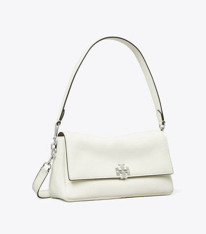 Tory Burch Small Charlie Shoulder Bag - Bianco