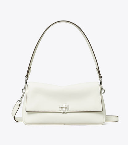 Tory Burch Small Charlie Shoulder Bag - Bianco