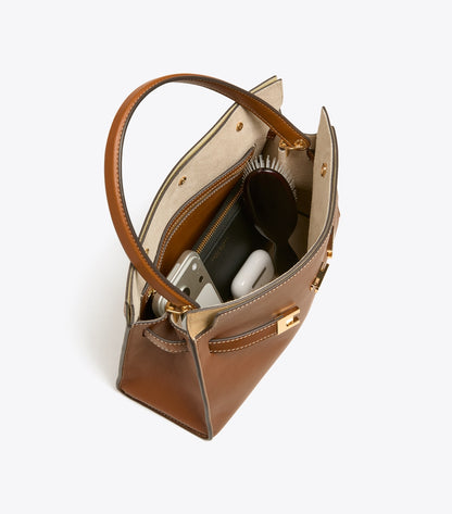 Tory Burch Small Lee Radziwill Double Bag - Black