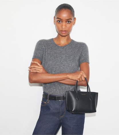 Tory Burch Mini Perry Tote - Black
