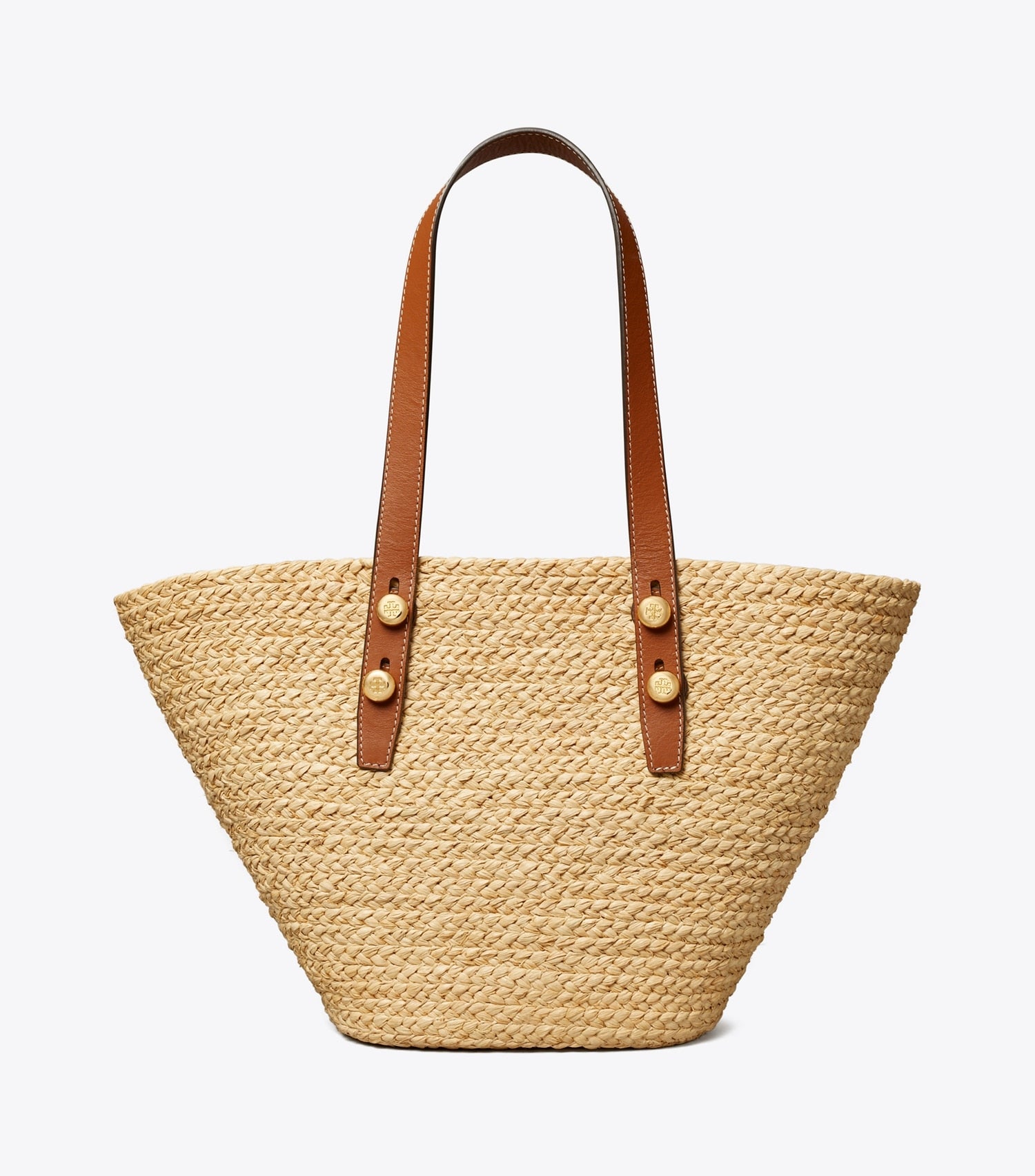 Tory Burch Small Romy Basket Tote - Natural