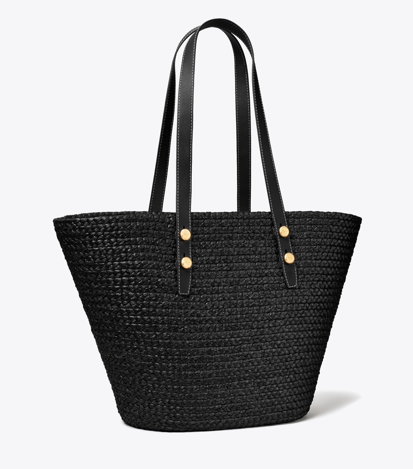 Tory Burch Large Romy Basket Tote - Black