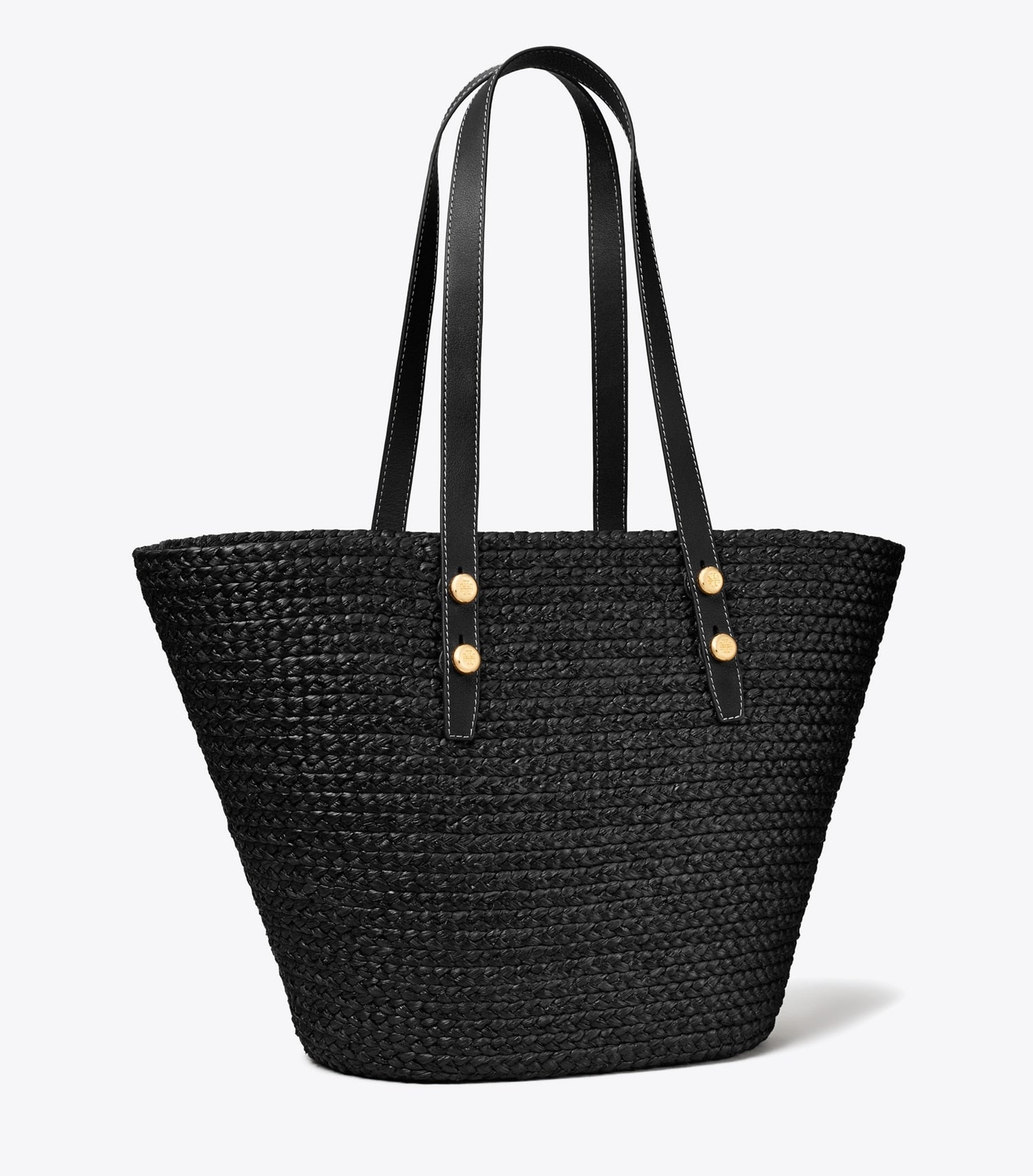 Tory Burch Large Romy Basket Tote - Black