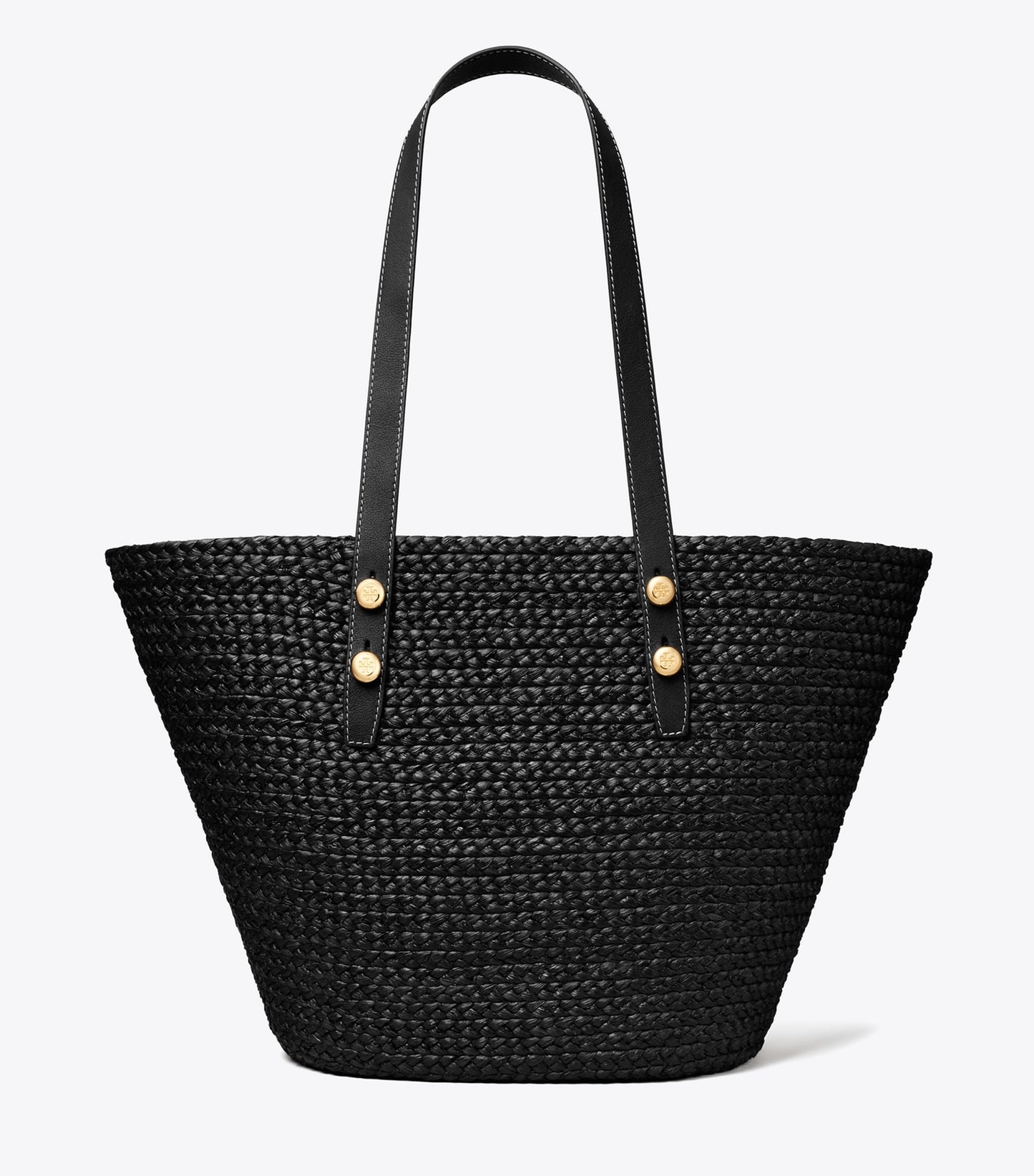 Tory Burch Large Romy Basket Tote - Black