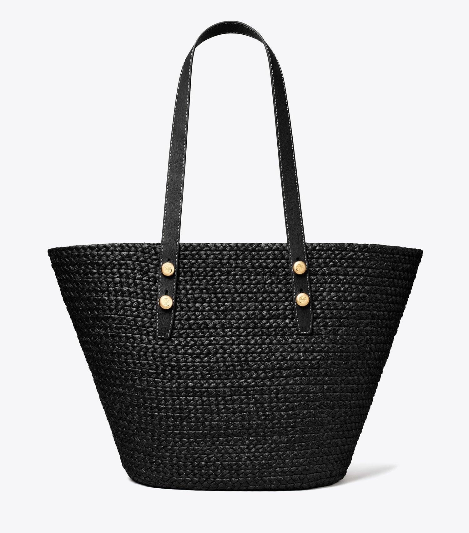 Tory Burch Large Romy Basket Tote - Black