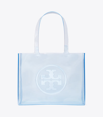 Tory Burch Small Ella Clear Tote - Pool Blue