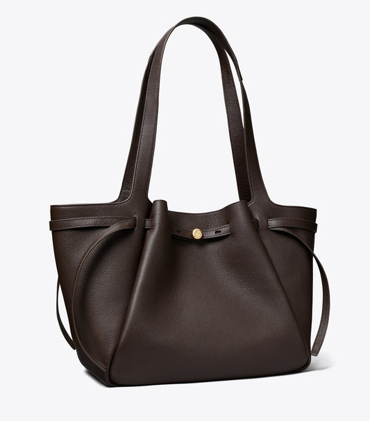 Tory Burch Romy Tote - Deep Brown