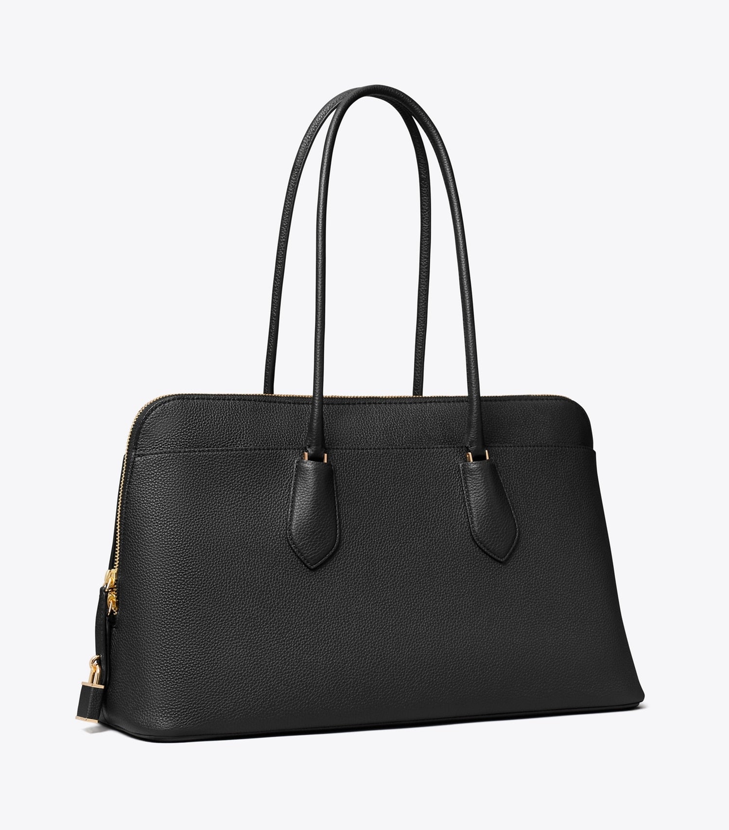 Tory Burch Lock Satchel - Black