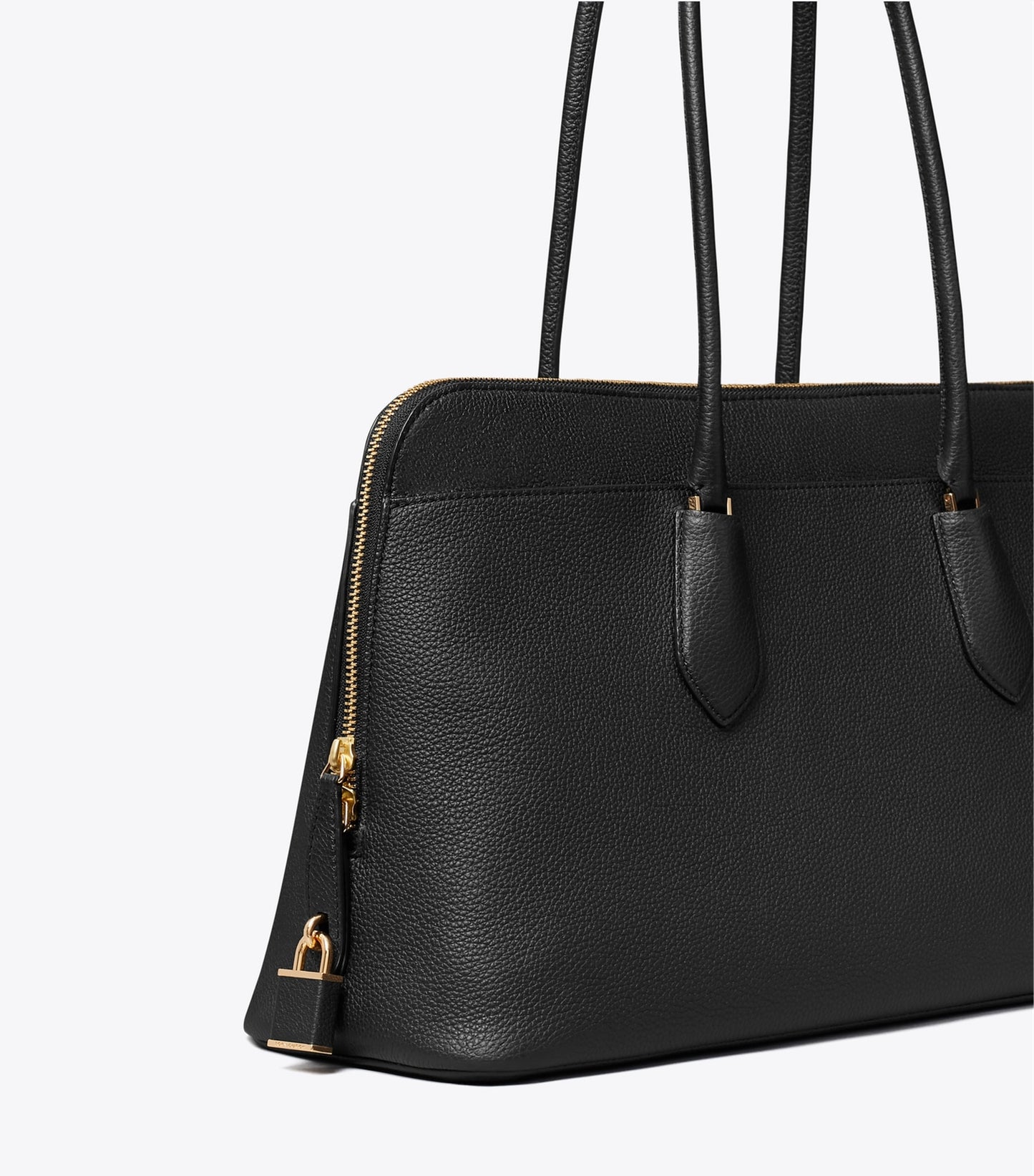 Tory Burch Lock Satchel - Black