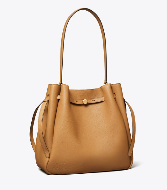 Tory Burch Large Romy Bucket Bag - Tiramisu