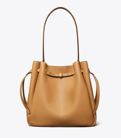 Tory Burch Large Romy Bucket Bag - Tiramisu