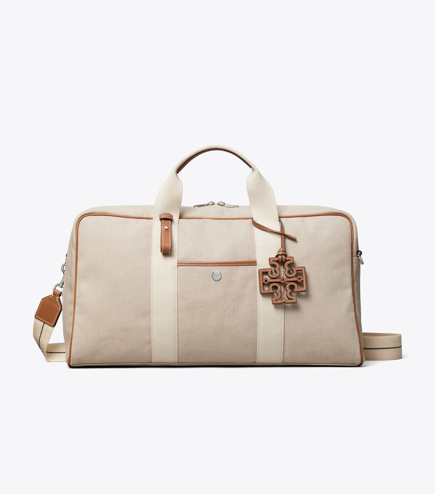 Tory Burch Splash Pickleball Tote - White / Blue