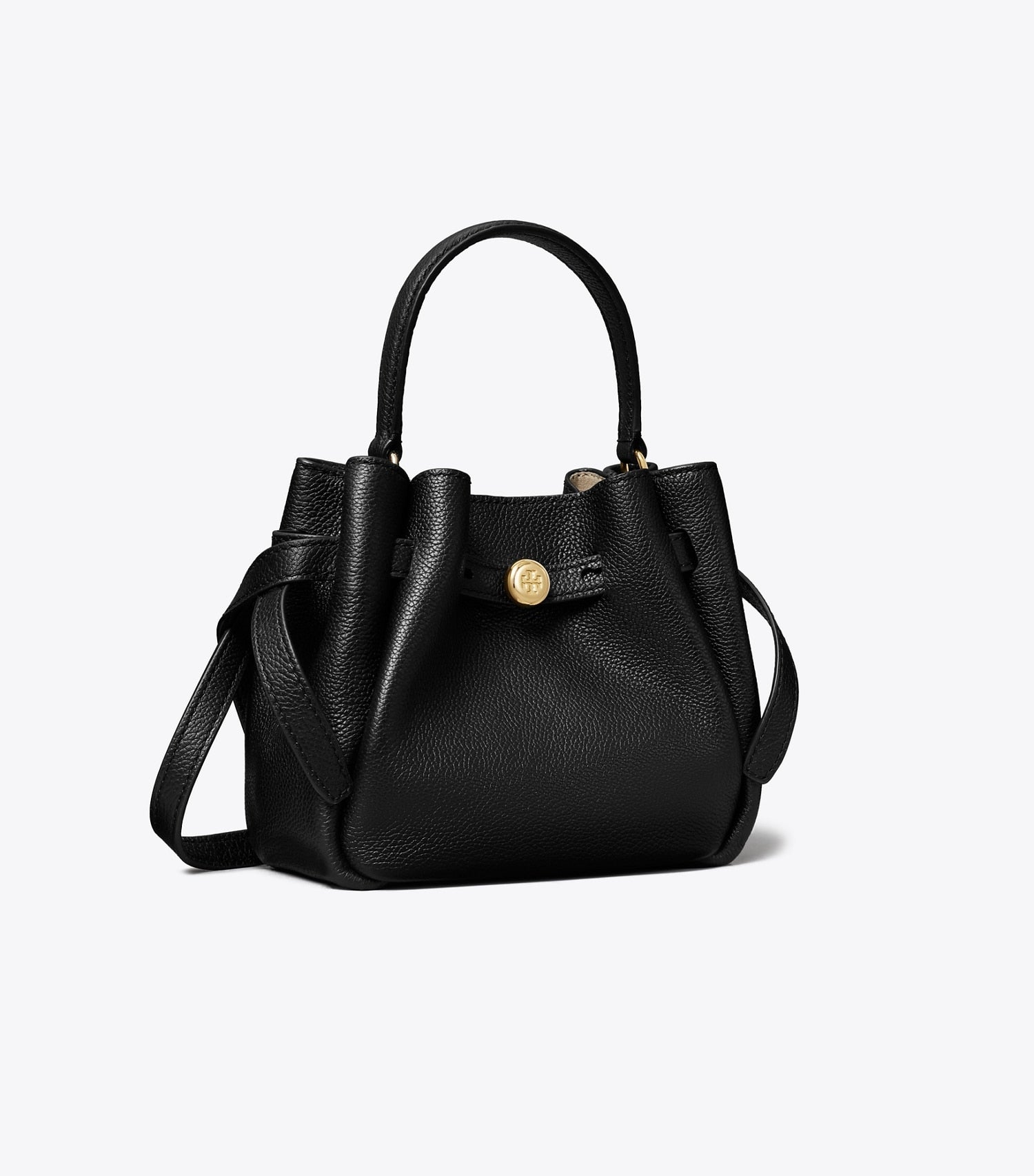 Tory Burch Mini Romy Bucket Bag - Black