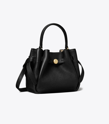 Tory Burch Mini Romy Bucket Bag - Black