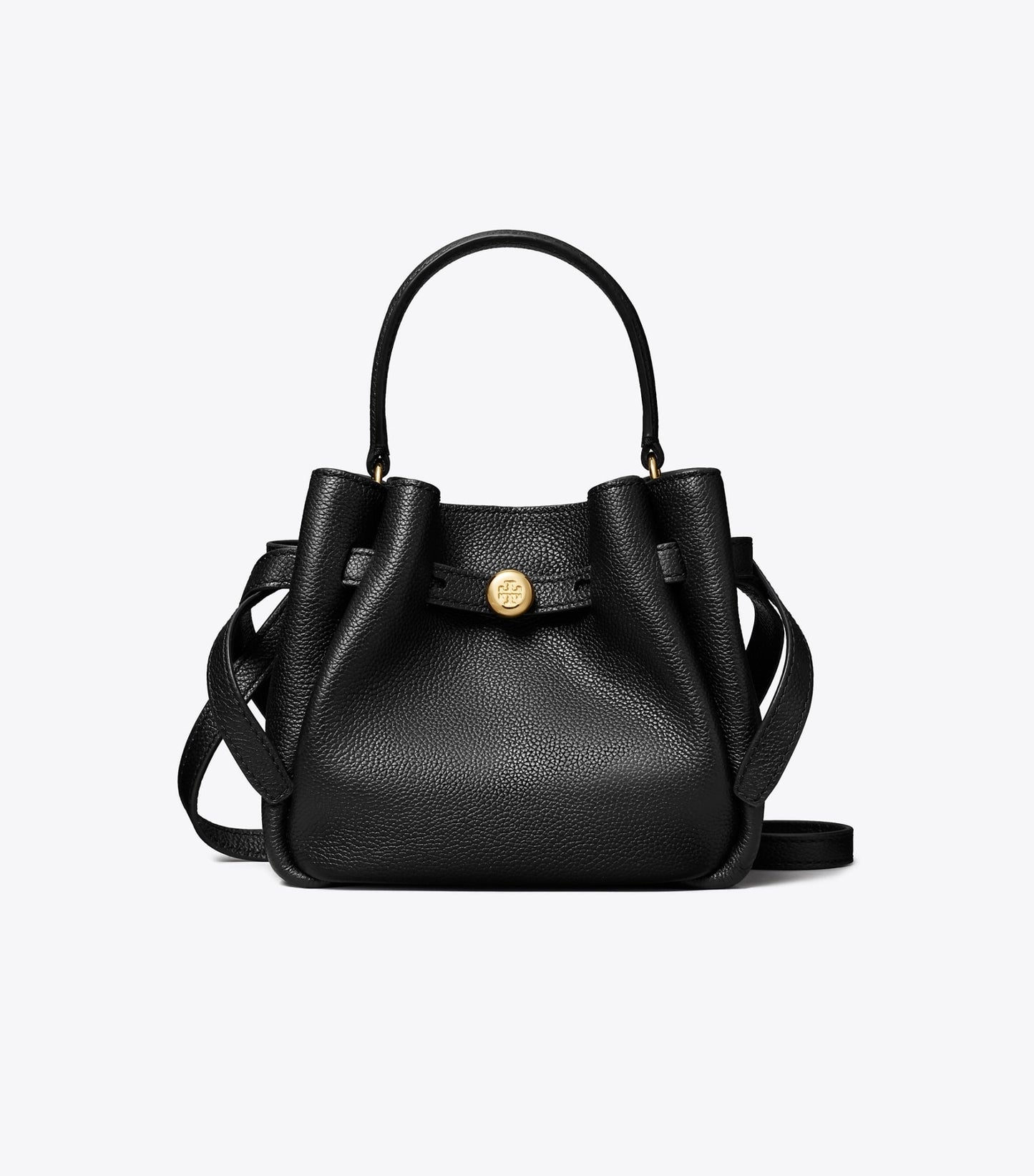 Tory Burch Mini Romy Bucket Bag - Black