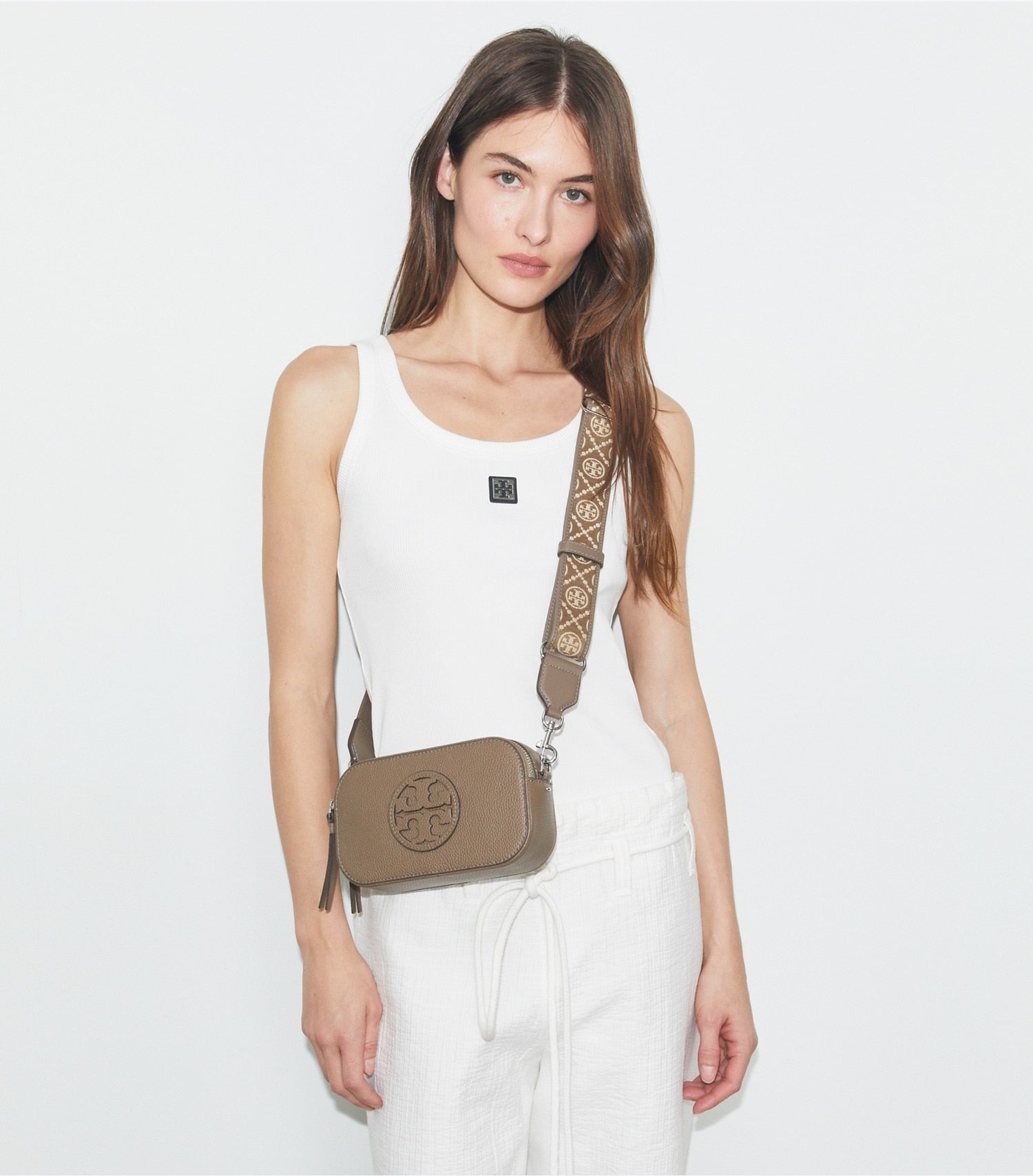 Tory Burch Mini Miller Crossbody Bag - New Ivory