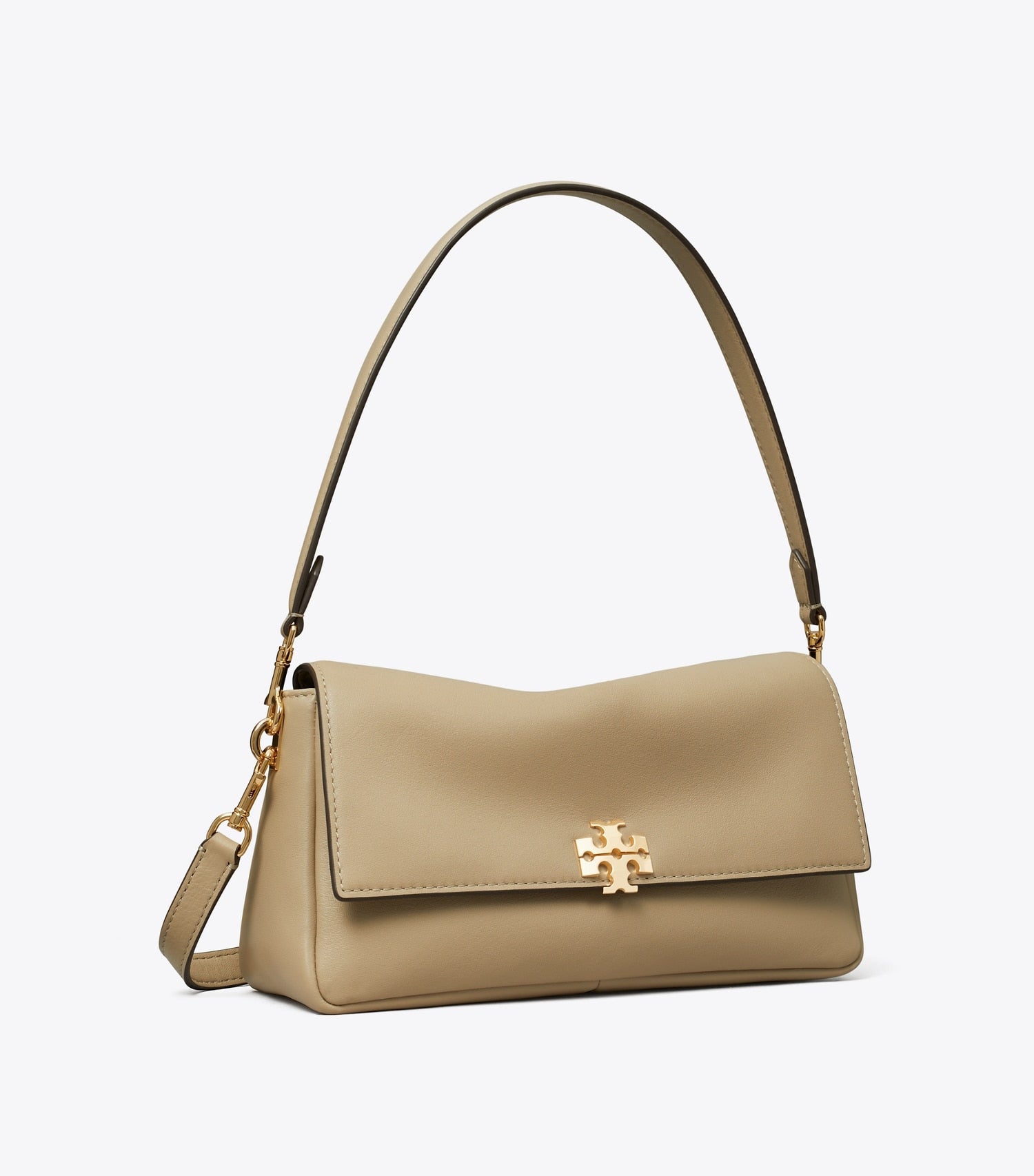 Tory Burch Small Charlie Shoulder Bag - Soft Cement
