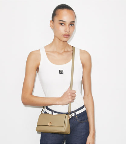 Tory Burch Small Charlie Shoulder Bag - Soft Cement