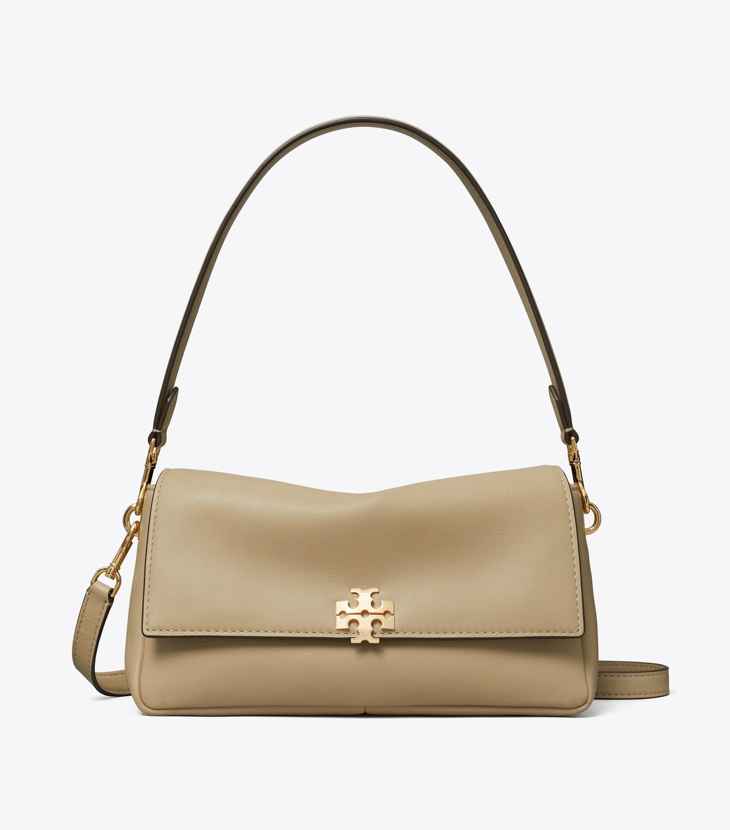 Tory Burch Small Charlie Shoulder Bag - Soft Cement