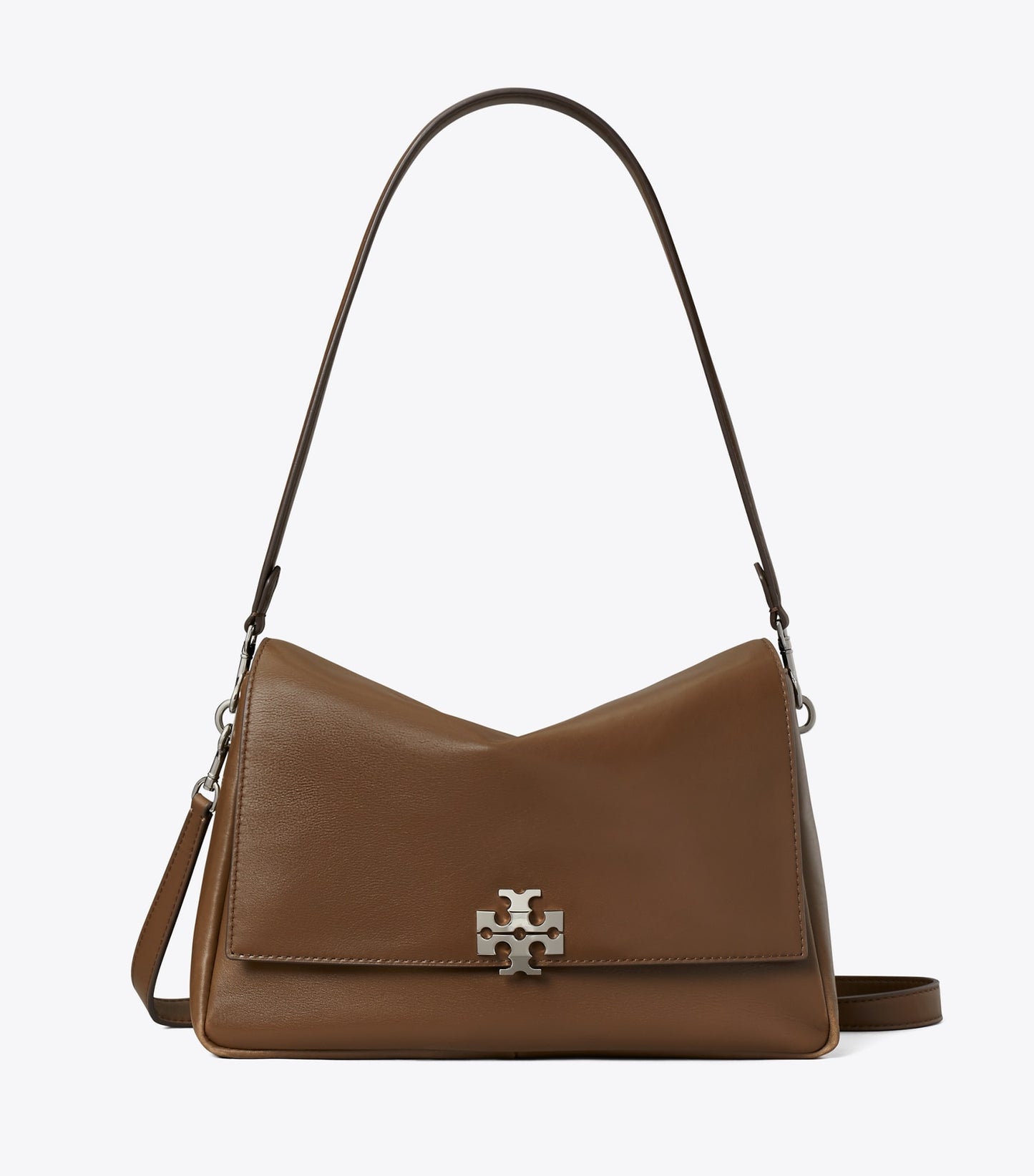 Tory Burch Charlie Shoulder Bag - Malt Brown