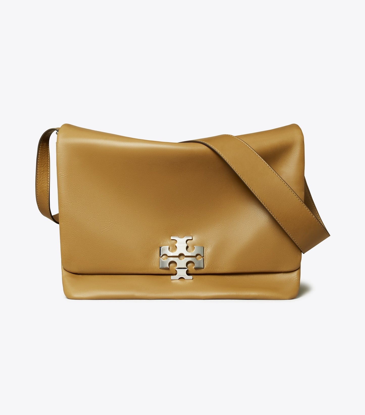 Tory Burch Large Charlie Runway Shoulder Bag - Wren Brown