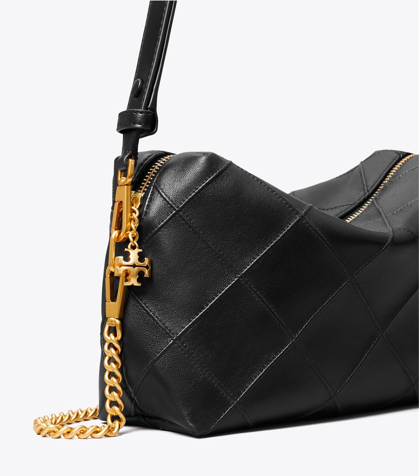 Tory Burch Large Fleming Soft Crossbody Bag - Black