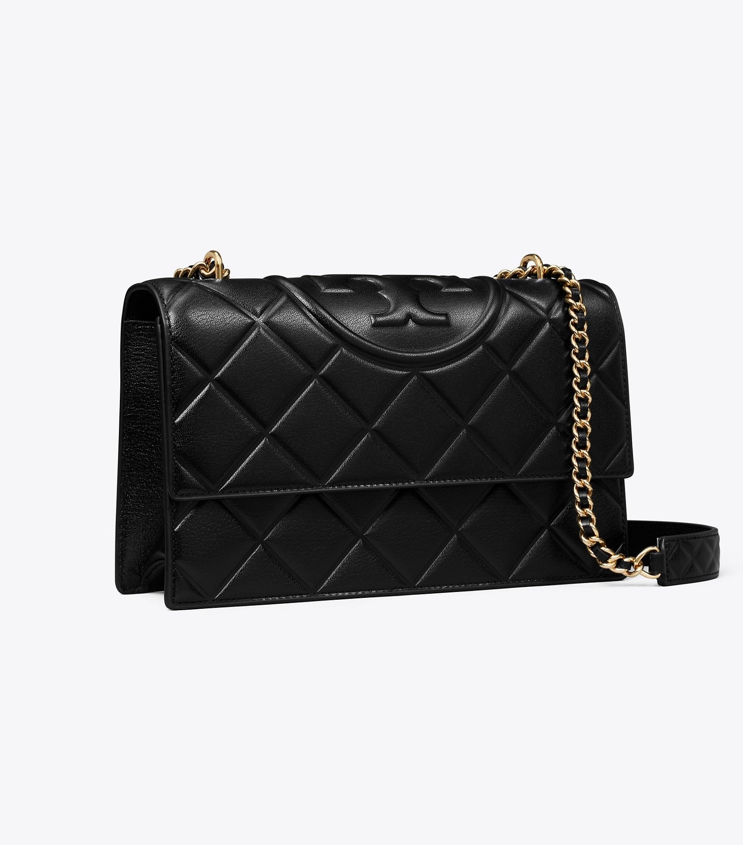 Tory Burch Fleming Shoulder Bag - Black