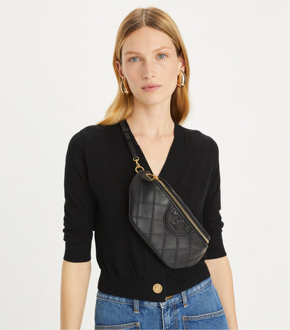 Tory Burch Fleming Soft Belt Bag - Black