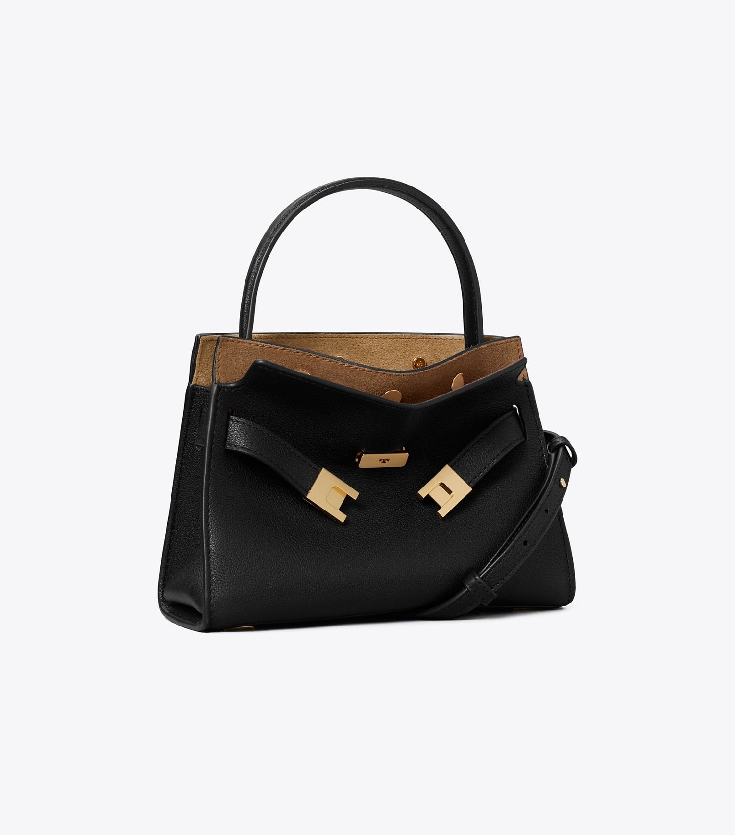 Tory Burch Petite Lee Radziwill Double Bag - Black
