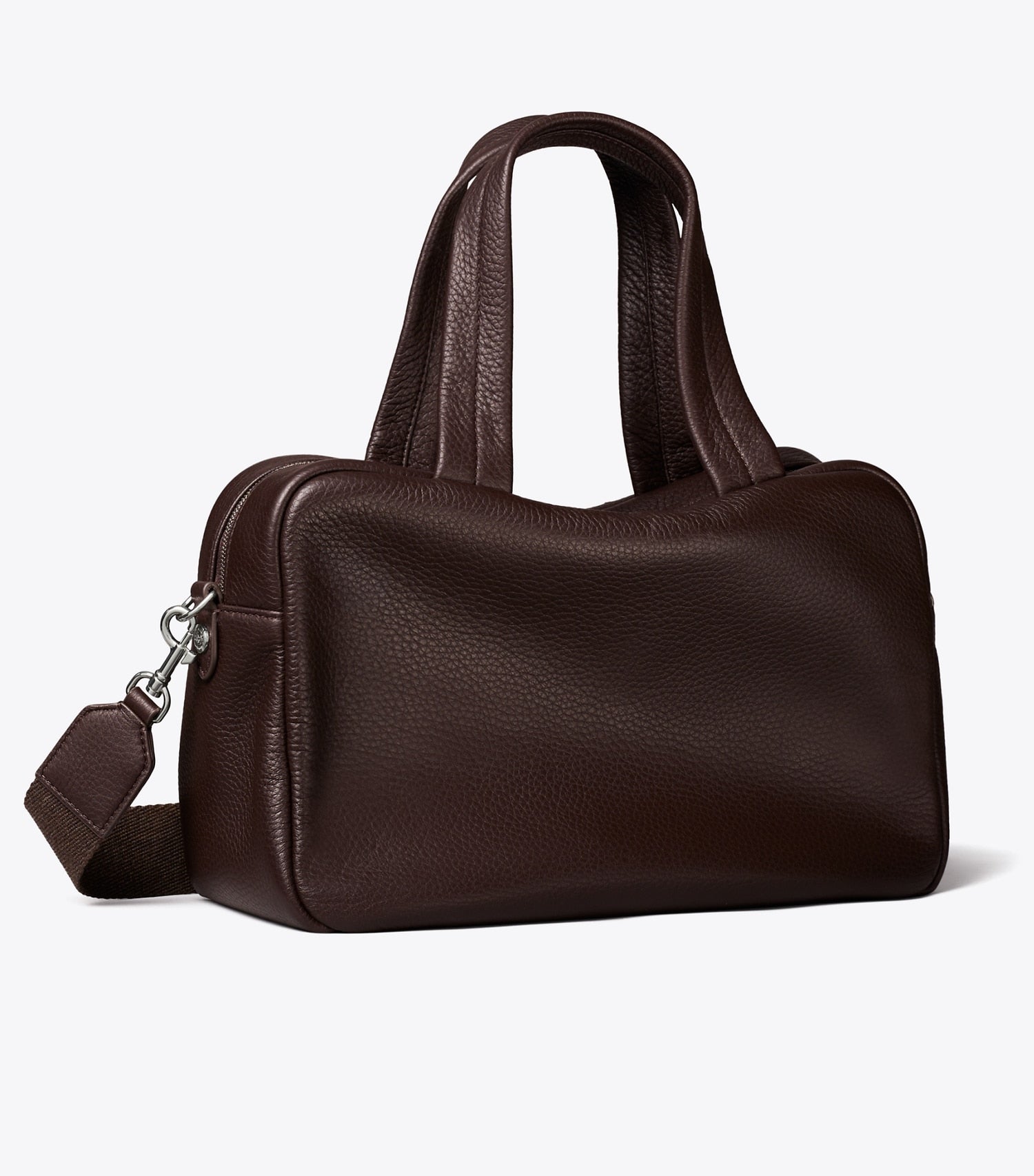 Tory Burch Leather Satchel - Cocoa