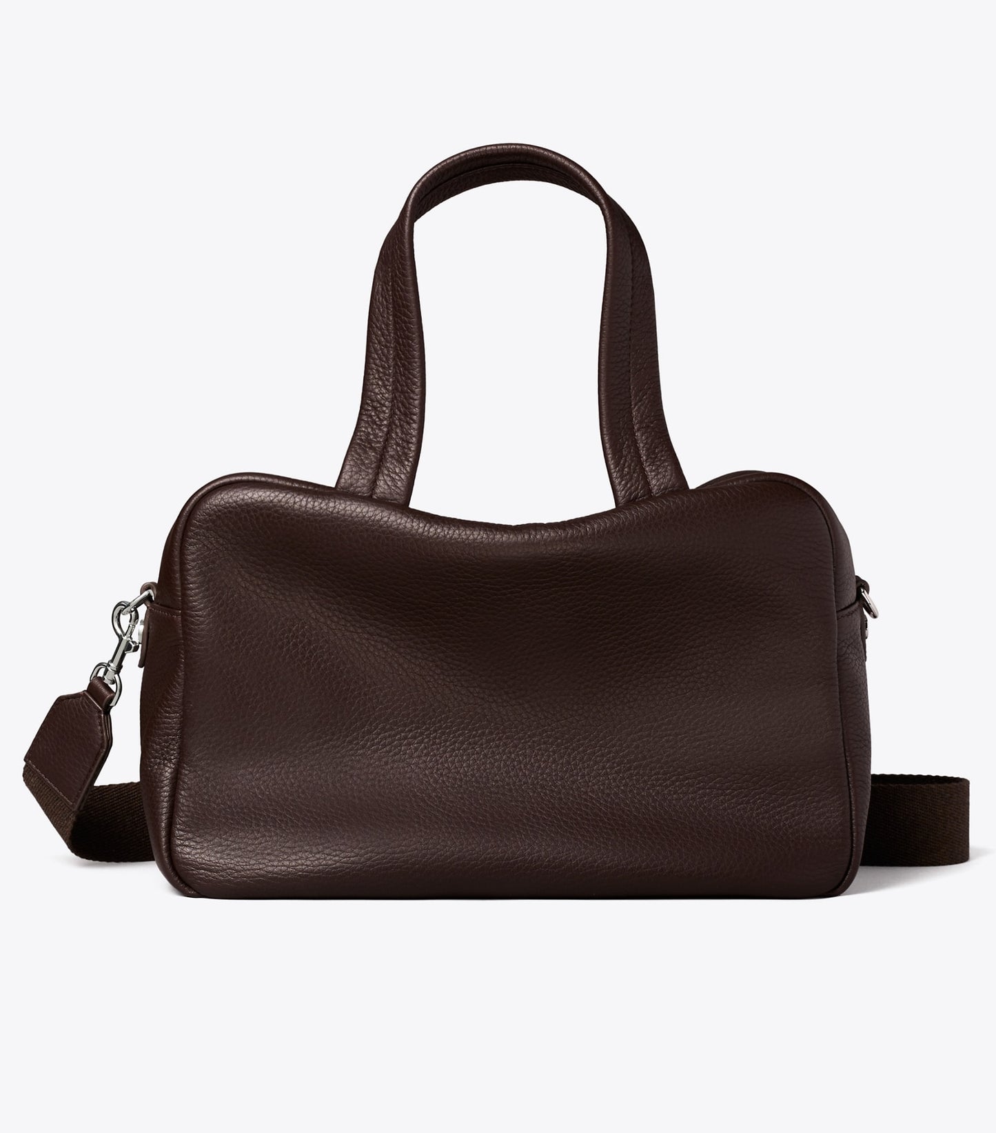 Tory Burch Leather Satchel - Cocoa