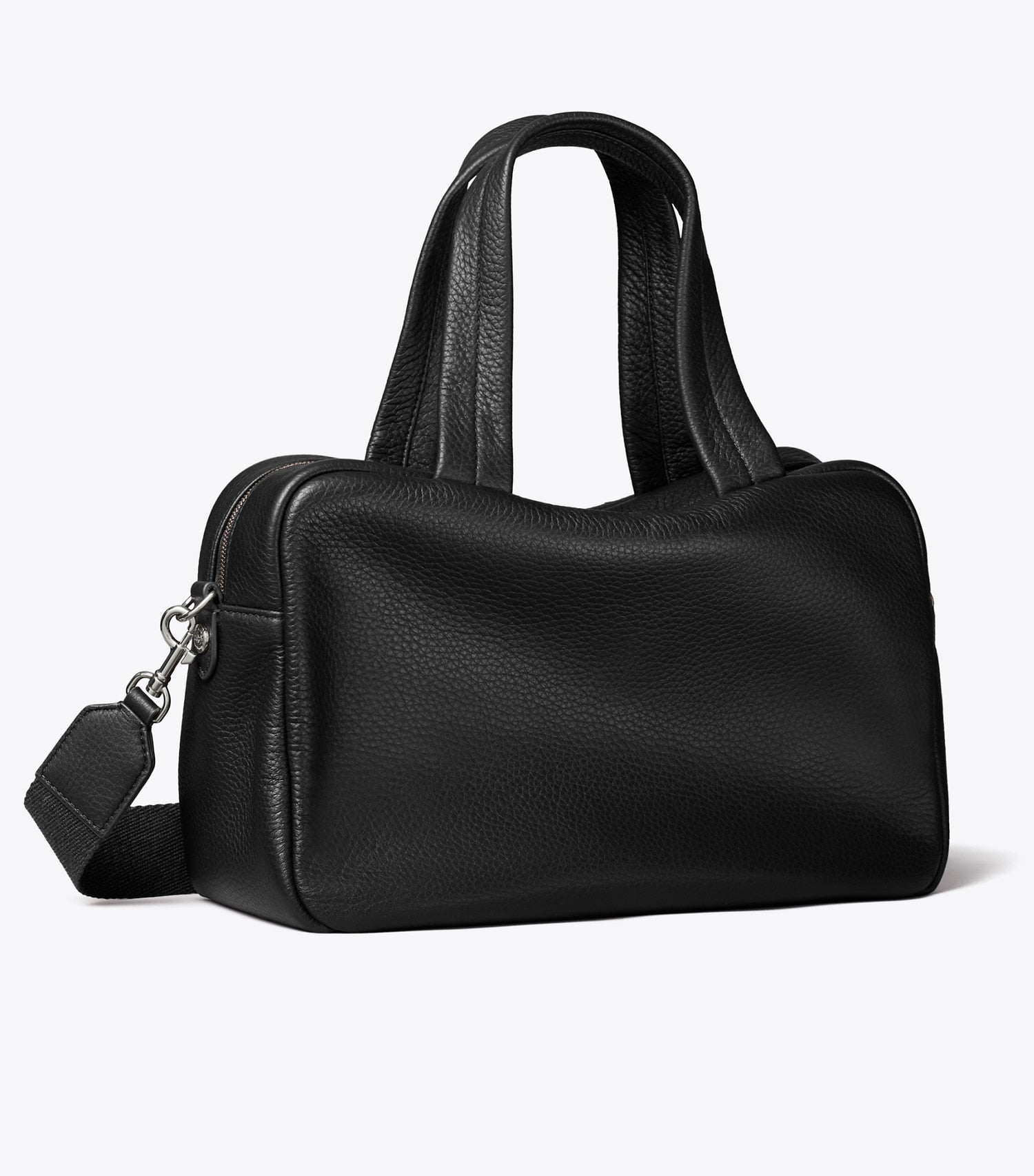 Tory Burch Leather Satchel - Black