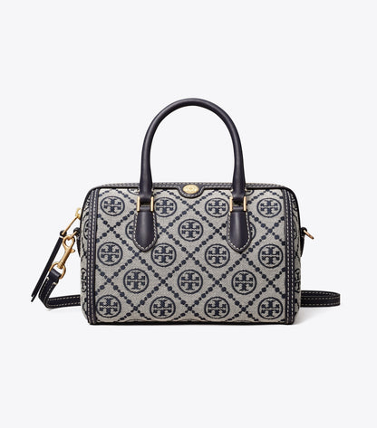 Tory Burch T Monogram Petite Barrel Bag - Tory Navy