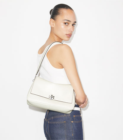 Tory Burch Charlie Shoulder Bag - Bianco