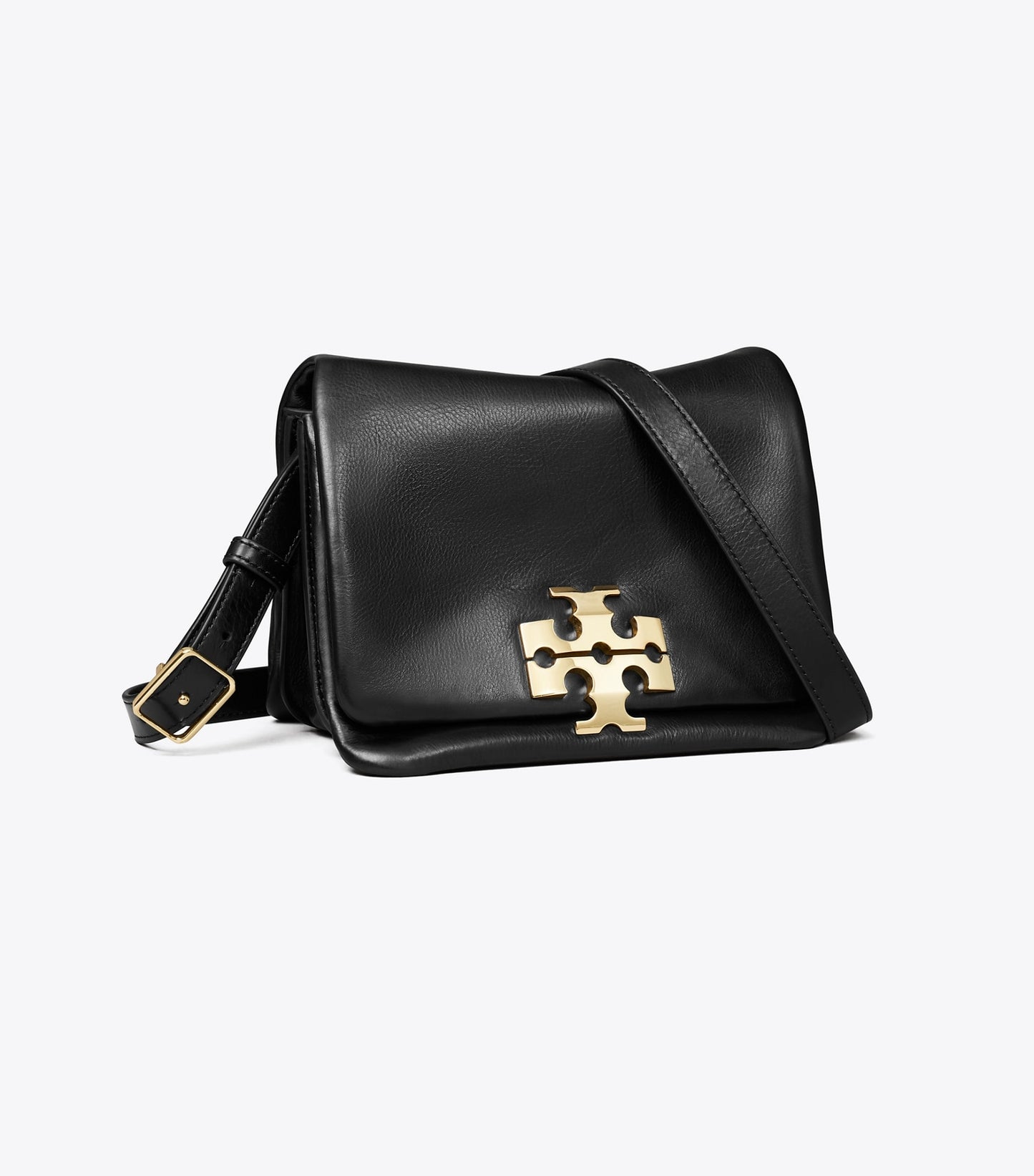 Tory Burch Charlie Runway Shoulder Bag - Black/Gold