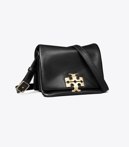 Tory Burch Charlie Runway Shoulder Bag - Black/Gold