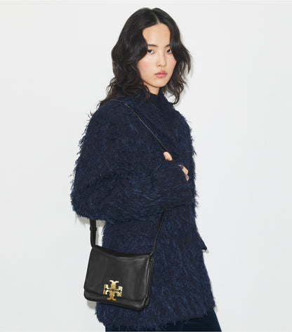 Tory Burch Charlie Runway Shoulder Bag - Black/Gold
